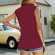 thumbnail image 4 of Blusas de Verano Ligeras para Mujeres, Moda Color Sólido sin Mangas Encaje Cuello en V Tanque para Ocasional Y Fiesta, 4 of 6