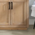 thumbnail image 3 of Gavino 72" Wood Vanity in Light Brown with Composite Stone Top no Mirror, 3 of 13