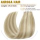 thumbnail image 5 of Extensiones de cabello Anrosa Tape en cabello humano real de 45 cm, 5 of 6