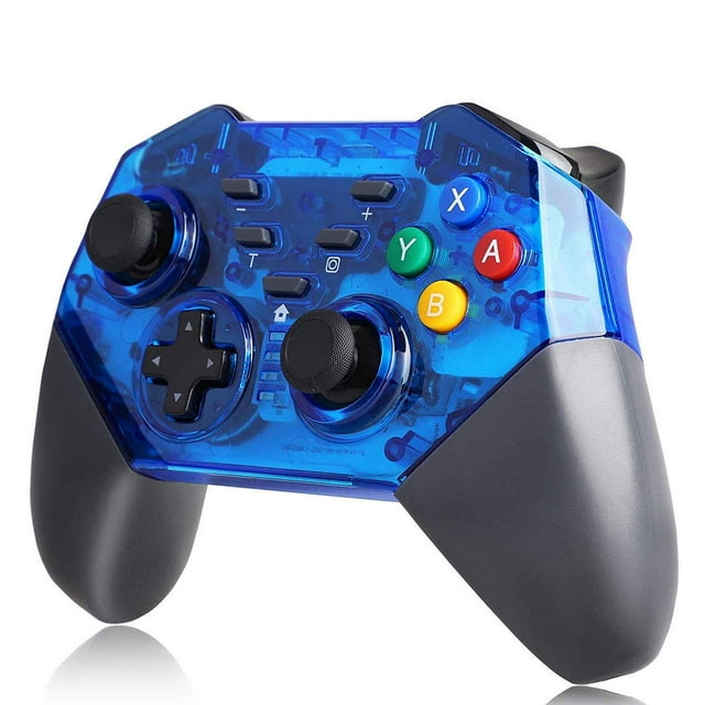 Manette Sans Fil pour Nintendo Switch Manette de Jeu Bluetooth Sans Fil Double Moteur Gyroscope Turbo Compatible avec Nintendo Switch