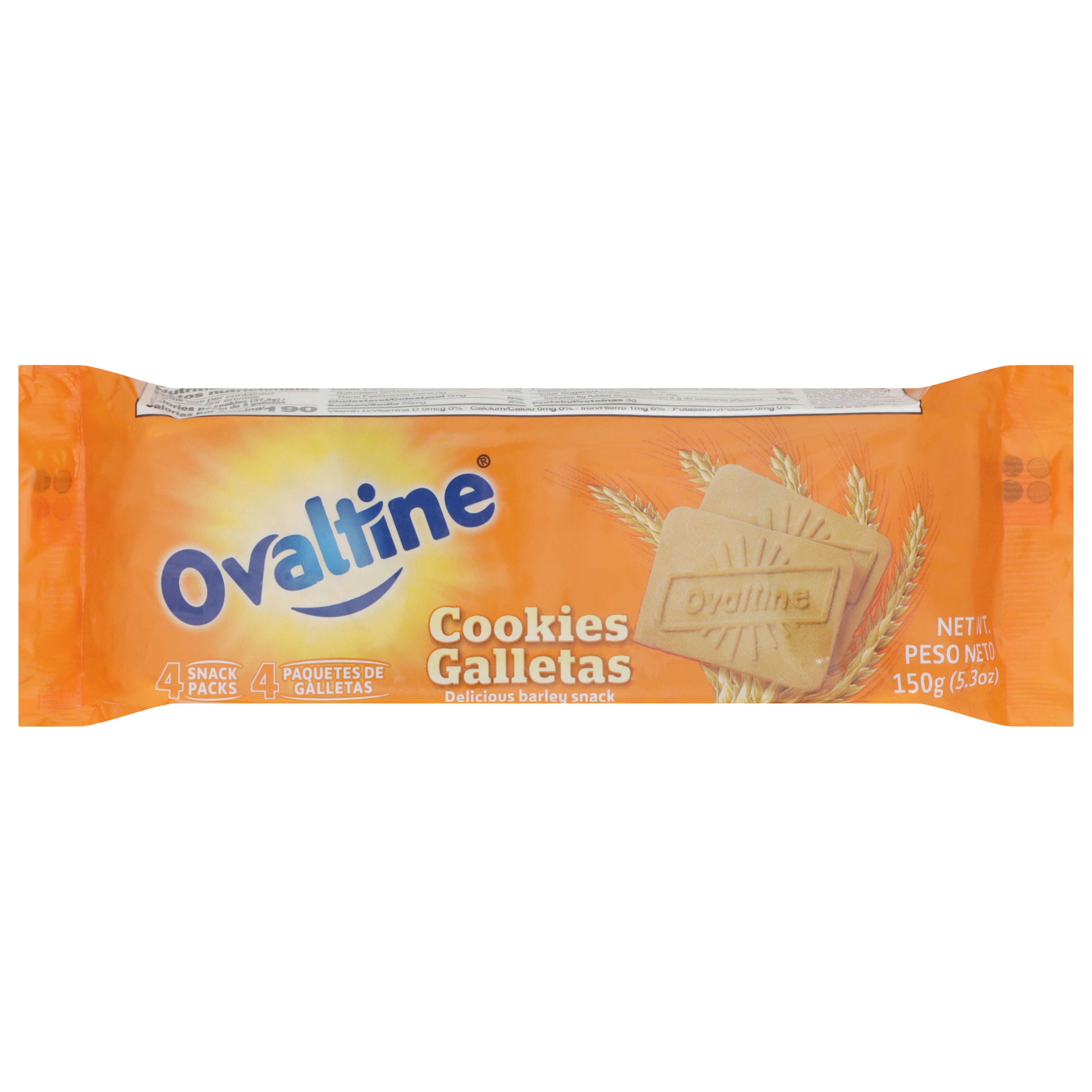 (12 pack) Ovaltine Cookies, 5.3 oz Bag