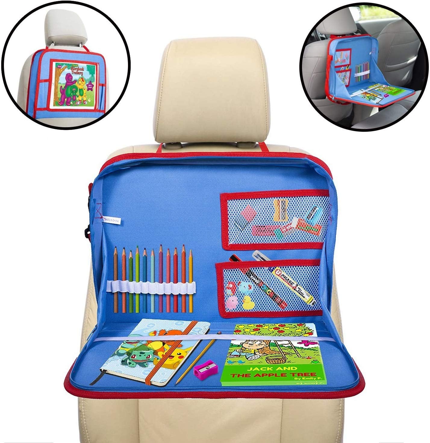 Lebogner Kids Car Seat Travel Tray Backseat Ipad Or Tablet