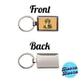 thumbnail image 4 of Cobra Snake Cute Metal Rectangle Keychain, 4 of 7
