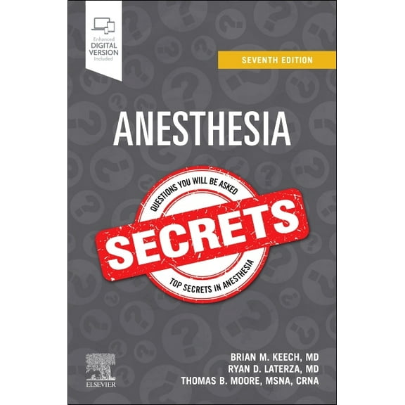 Secrets Anesthesia Secrets, (Paperback)