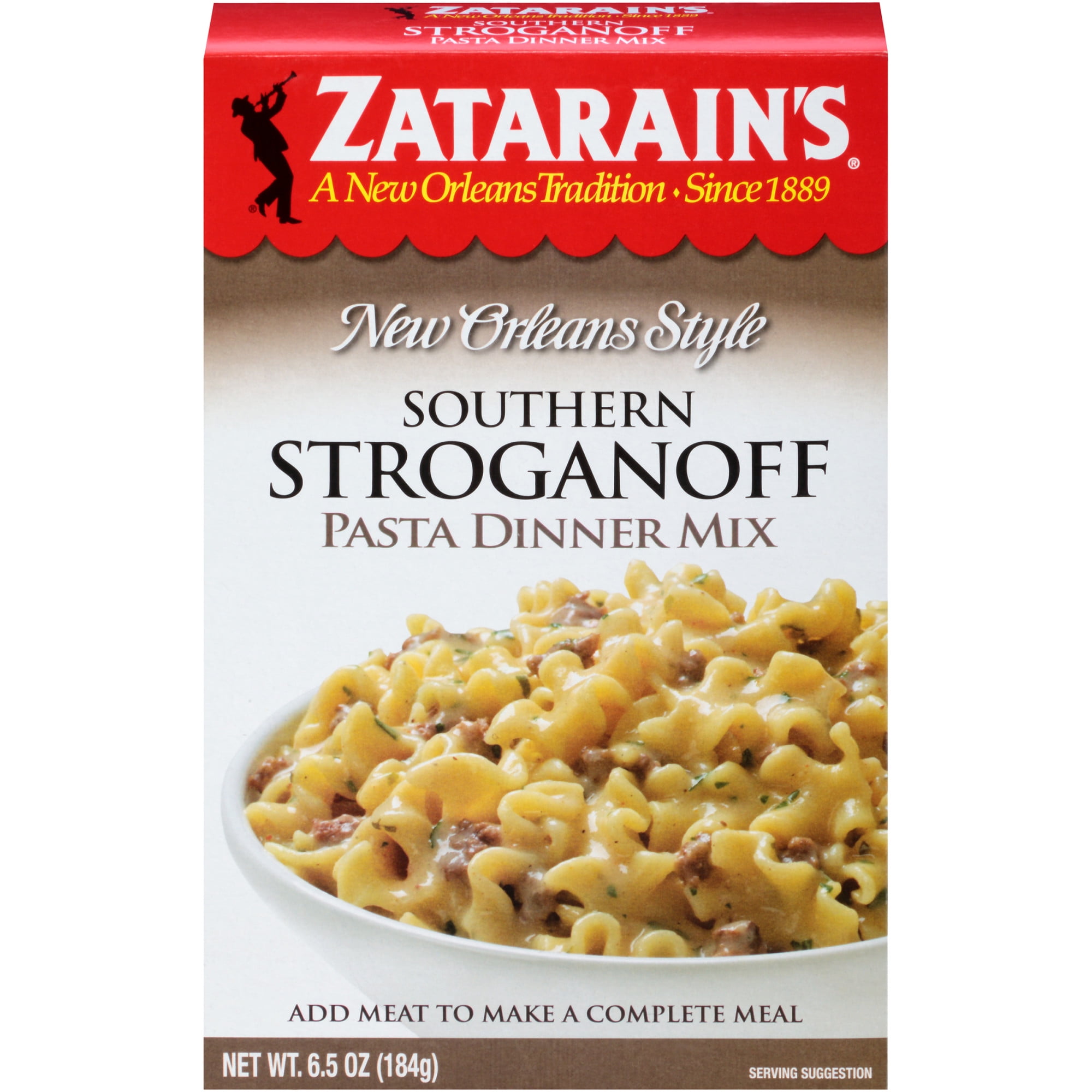 Zatarain's Southern Stroganoff Pasta Dinner Mix, 6.5 oz
