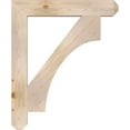 thumbnail image 3 of Ekena Millwork 5 1/2"W x 38"D x 46"H Westlake Craftsman Smooth Bracket, Douglas Fir, 3 of 4