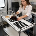 thumbnail image 6 of Silicone Trivet Mat, Heat Resistant Up to 446°F Non-Slip Counter Protector for Hot Pots Pans Bowls, Dishwasher Safe Kitchen Mat, 6.1x9 Inch, 1 Pcs, 6 of 8