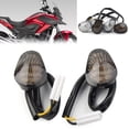 thumbnail image 2 of Motorbike Flush Mount Amber Turn Signals Lights For Yamaha YZF R1 2002-2008 / YZF-R6 2003-2014 / R6S 2006-2009, 2 of 7