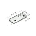 thumbnail image 2 of Uxcell Lift Off Hinge, 2" 304 Stainless Steel Left Detachable Slip Joint Flag Hinges 4 Pack, 2 of 6