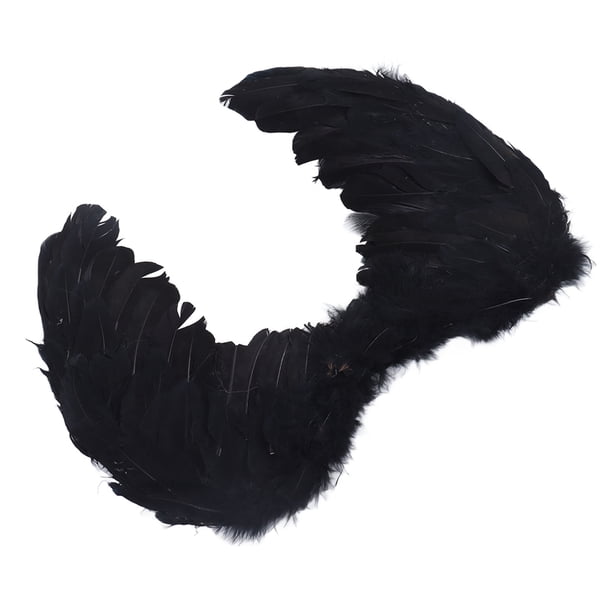 Disfraz De Plumas Negro Con Diadema Y Falda De Tul Para Mujer – Ideal Para Halloween, Carnaval Y Fiestas Temáticas De Los Años 20
