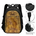 thumbnail image 3 of Daiia Vintage Map Pattern USB Charging Backpack for Men and Women, Anti-Theft Backpack,Travel Backpack,School Backpack,College Backpack,Laptop Backpack, 3 of 7