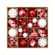 thumbnail image 2 of MTBLYS Juego de 1 bola de adorno navideño|Bolas irrompibles de 6 cm para decorar el árbol|adornos colgantes para el hogar|la chimenea|la ventana y la decoración de fiestas, 2 of 6