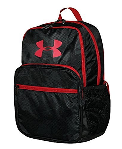 boys red backpack