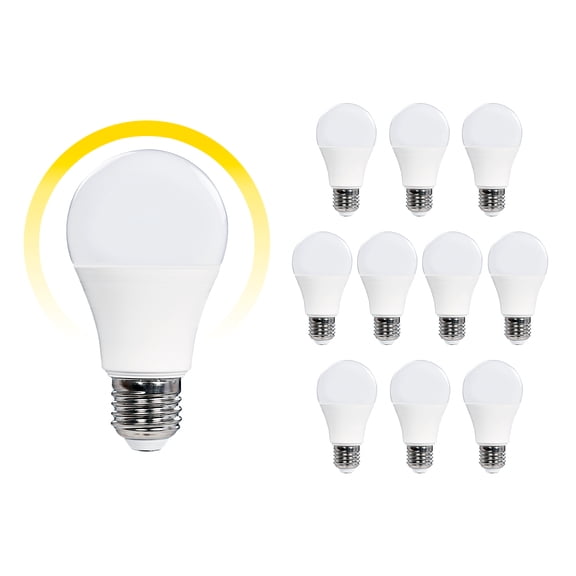 Foco Led 15w A65 Icon Luz Cálida Ilumina 100w Pack 10 Pzas