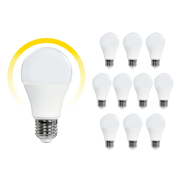 Foco Led 15w A65 Icon Luz Cálida Ilumina 100w Pack 10 Pzas