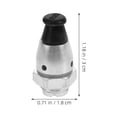 thumbnail image 2 of HONMEET 5Set Pressure Cooker Relief Jigger Valve Metal Exhaust Valve for Pressure Cooker Cooking Supplies, 2 of 8