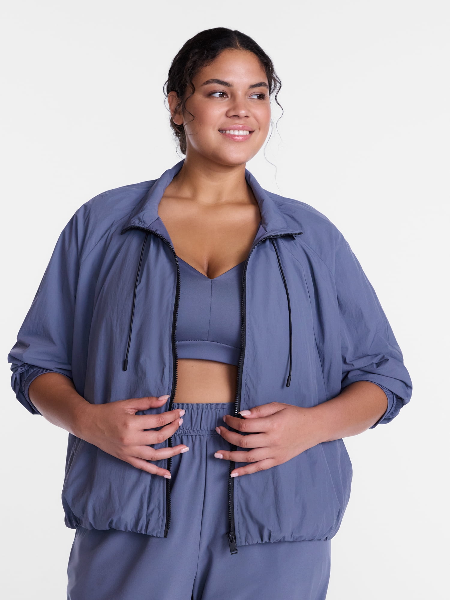 Avia Women's Crinkle Jacket, Sizes XS-XXXL