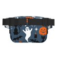 thumbnail image 3 of Fotbe Halloween Cangurera Cuadrada con Estampado de Doble Capa, Bolsa de Cintura Ajustable Mini para Hombres y Mujeres, 3 of 9