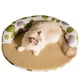 thumbnail image 1 of Cama refrescante para mascotas de interior con tapete refrescante de verano, cama redonda y acogedora para perros pequeños hecha de tela de ratán, mantiene frescos a gatitos y cachorros., 1 of 6