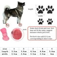 thumbnail image 2 of 4 pcs/set Outdoor for Small Dog, Cats Autumn, Winter Keeping Warm Dog Supplies Pet Shoes Dog Snow Boots Skidproof Sneakers PINK 3, 2 of 8
