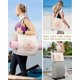 thumbnail image 4 of Bolsa para esterilla de yoga Gonex, bolsa de mano para yoga y gimnasio, color beige, para mujeres y hombres, 4 of 5