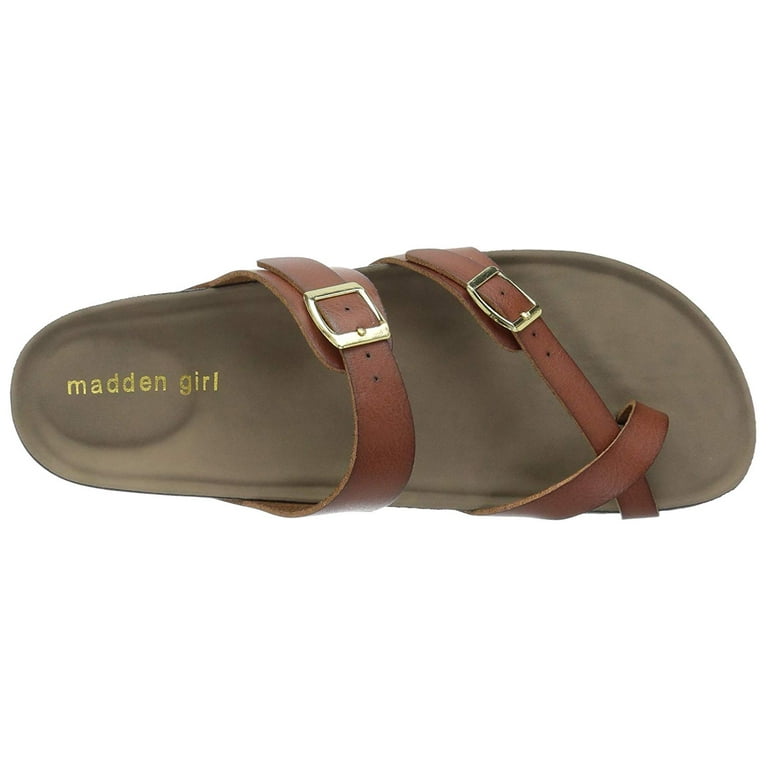 Madden girl hotsell bryceee sandal cognac