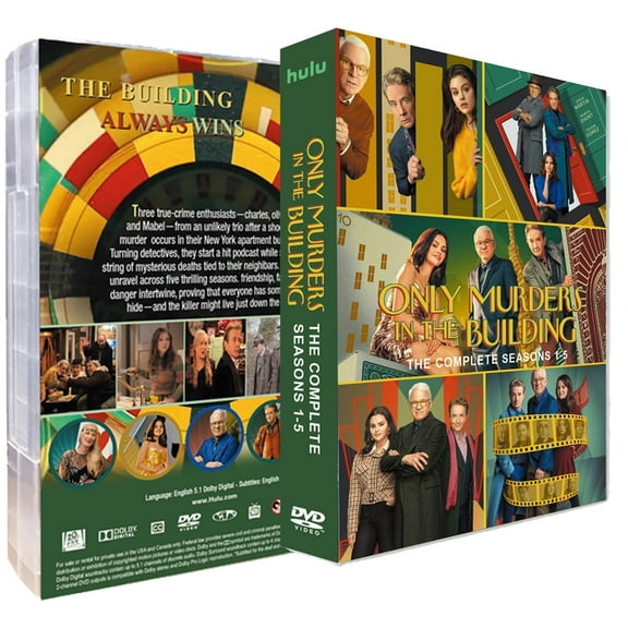 Only Murders in the Building: Seasons 1-5 – The Ultimate DVD Box Set