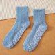 thumbnail image 3 of Calcetines de poliéster Qarigey 1 par lavables reutilizables antideslizantes Jean Azul, 3 of 6