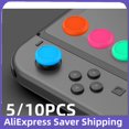 thumbnail image 2 of 5/10pcs Thumb Grip Set For Switch OLED/Switch Lite Replacement Joystick Cap 3D Analog Stick Cap Replacement Part Repair Kit 05 5pcs, 2 of 5
