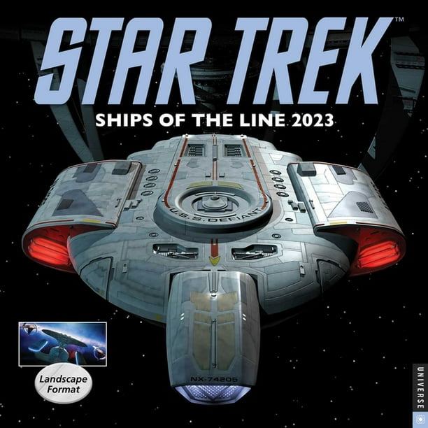 Star Trek: Ships of the Line 2023 Wall Calendar (Calendar) - Walmart.com
