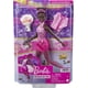 thumbnail image 4 of Barbie Winter Sports Ice Skater Brunette Doll (12 Inches) with Pink Dress, Jacket, Rose Bouquet & Trophy, Great Gift for Ages 3 and Up Barbie -, 4 of 6