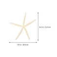 thumbnail image 2 of unbranded 2Ud White Sea Ornament Natural Sea Star Prop for Birthday and Nautical Party Decoration, 2 of 8
