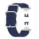 thumbnail image 4 of Inteprter Correa de repuesto para reloj inteligente, correa ajustable, piezas de reparación de coloridas tejidas, compatibles con accesorios Watch Electrónica Azul oscuro, 4 of 6