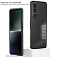 thumbnail image 2 of For Sony Xperia 1 V Matte Case Aluminium Alloy+pc Phone Cover With Pop-up Snap Lock, 2 of 5