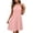 Pink Dress, variant on Women's Halter Neck Sleeveless Mini Dress Casual Loose Fit A Line Short Dress Lightweight Summer Sundress Beach Vacation Outfit Wine