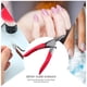 thumbnail image 4 of Caquelas de uñas para acrílico uñas profesionales uñas falsas durabilidad accesorios de salones de manicura para herramientas de extensión decoración roja Inevent CE011531-03B, 4 of 7