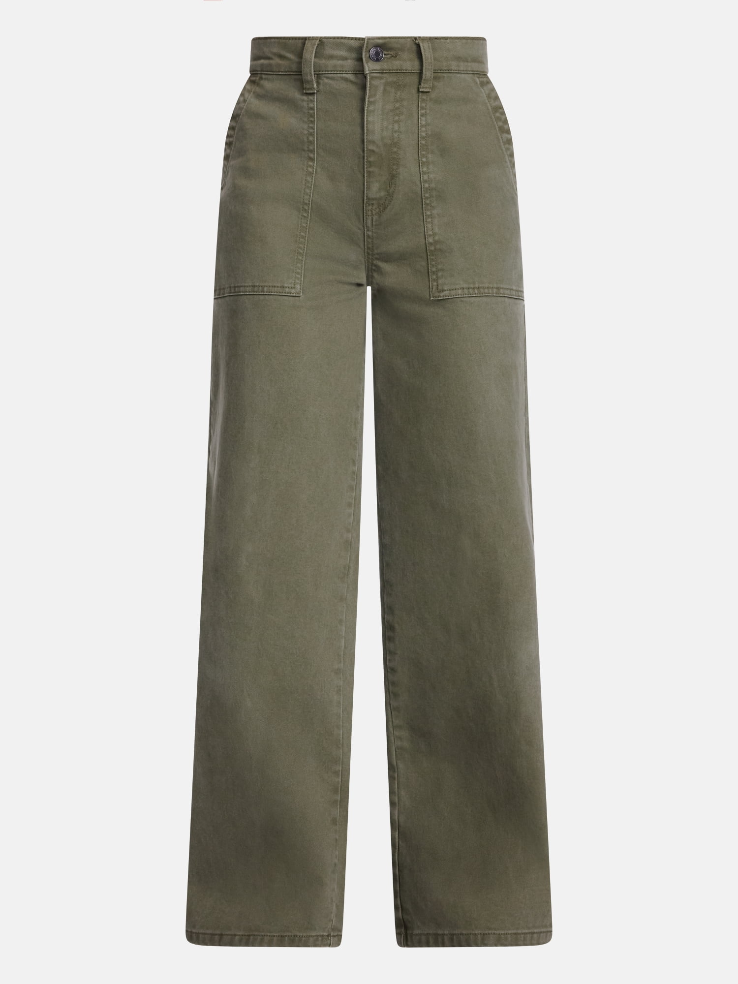 Scenario Women's High Rise Utility Jeans, 31" Regular and 29" Short Inseam, Sizes 0-20
