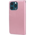 thumbnail image 2 of Phone Case for iPhone 13,Rose Flower Luxury Flip Leather Cover with Card Holder Credit Cards Slot Cash Pockets [Wrist Strap][Kickstand] Wallet Case for iPhone 13 RS Pink, 2 of 14