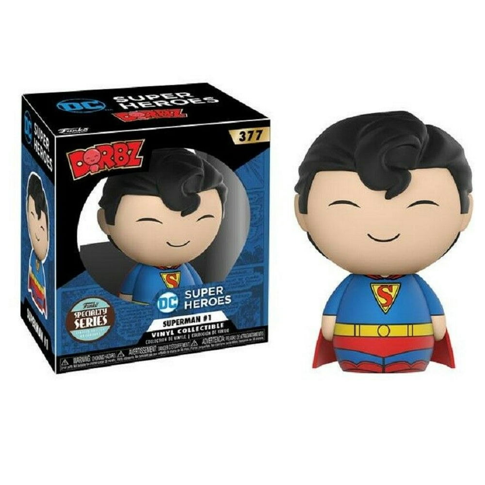 Funko Pop! Dorbz DC Super Heroes Superman #1 Vinyl Collectible Specialty Series - Walmart.com