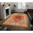 thumbnail image 2 of Pasargad Home Serapi 145" x 181" Hand-Knotted Lamb's Wool Area Rug in Rust/Ivory, 2 of 4