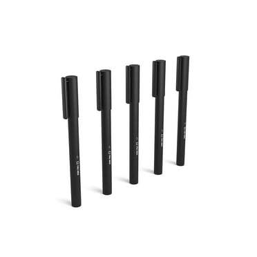 TRU RED Quick Dry Gel Pens Medium Point 0.7mm Black 15/Carton TR54476VS