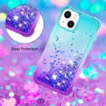 thumbnail image 4 of Funda para iPhone 14 Plus Transparente con Brillos Carcasa Protectora Antigolpes con Glitter Brillante, 4 of 5