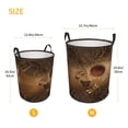 thumbnail image 5 of ZICANCN Nature Psychedelic Fantasy Laundry Basket Organizer - Dirty Clothes Hamper for Bathroom Kids Girls Boys Laundry Hamper Medium, 5 of 8