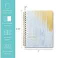 thumbnail image 2 of Cuaderno en Espiral Estás Aquí para Hacer Cosas Increíbles - 192 Páginas Rayadas, Reglas Universitarias, 7.25 x 9.25, 2 of 3