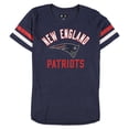 thumbnail image 3 of Playera NFL Patriots con logo de diamantes de imitación para mujer azul grande, 3 of 3