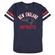 thumbnail image 3 of Playera NFL Patriots con logo de diamantes de imitación para mujer azul grande, 3 of 3