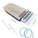 thumbnail image 1 of BR Telar de zurcir, Kit de telar pequeño, herramienta de tejido de madera, bricolaje, hermosas artes de tejido en ropa, calcetines, 1 of 6