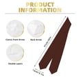 thumbnail image 3 of Haiem Brown Pattern Graduation Stole 2024 | Premium Satin Sash for Graduation Ceremony, 3 of 7