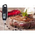 thumbnail image 3 of Termómetro rojo de la comida de Digitaces del termómetro del Bbq, cocina impermeable, 3 of 5