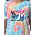 thumbnail image 2 of MTV Womens' Music Television Beach Classic '80s Nightgown Pajama Shirt, 2 of 5